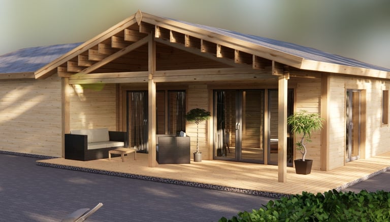 chalet voor recreatieparken