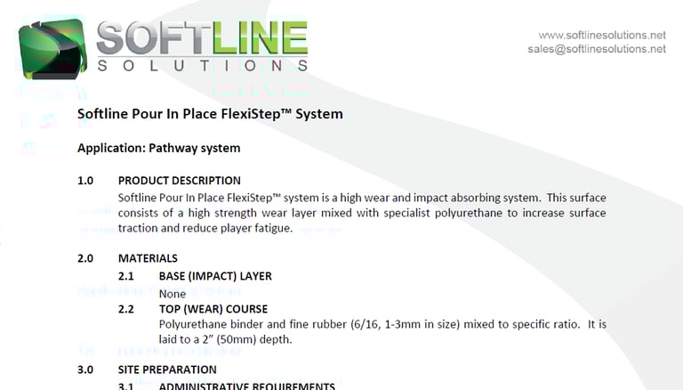 Terraflex specification