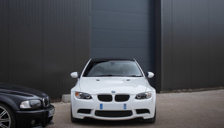 BMW M3 E92 V8 à Dijon : entretien de qualité, performance et fiabilité. Coussinets neufs et vis ARP.