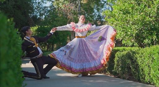 Cozumel, Mexico - Mexican dancers dressed in traditional clothing
