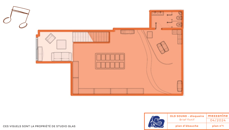STUDIO GLAS - agencement & branding - projet old sound plans