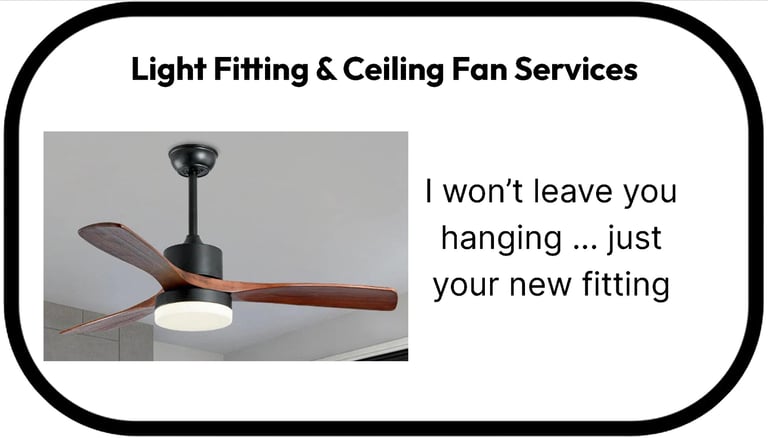 Link to Light Fitting and Ceiling Fan Services