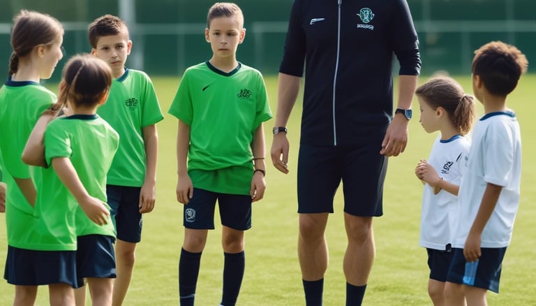 A person with a backpack is using a blue ticket vending machine in a public outdoor area with shops and signage in the background.