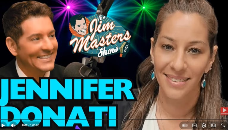 Jennifer Donati interview on Jim Masters Show