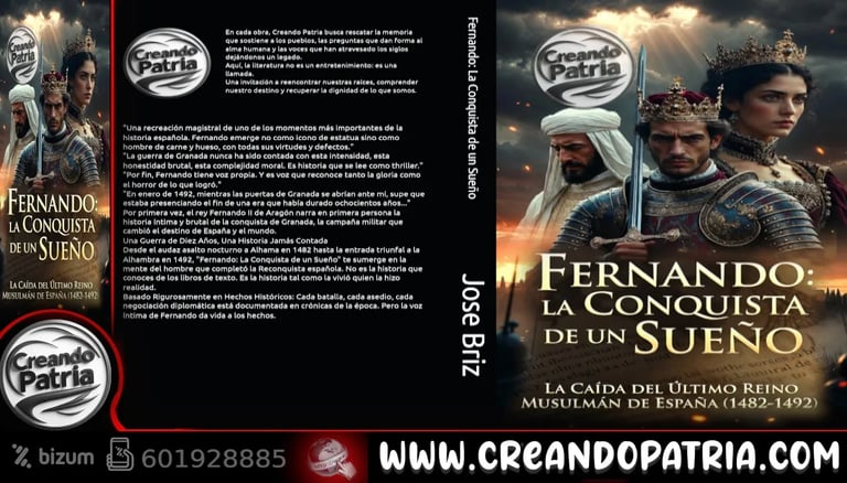 Fernando: La Conquista de un Sueño 👑 La Caída del Último Reino Musulmán de España (1482-1492) LIBRO