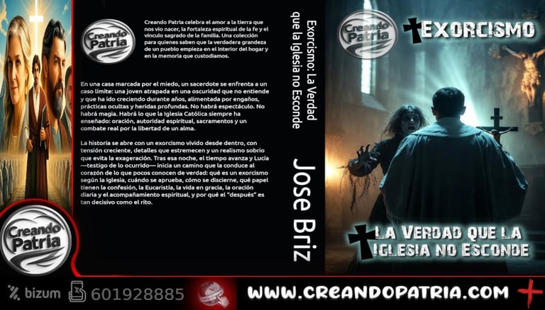 LIBRO 📖 Exorcismo: La Verdad que la Iglesia no Esconde: Una novela impactante sobre posesión