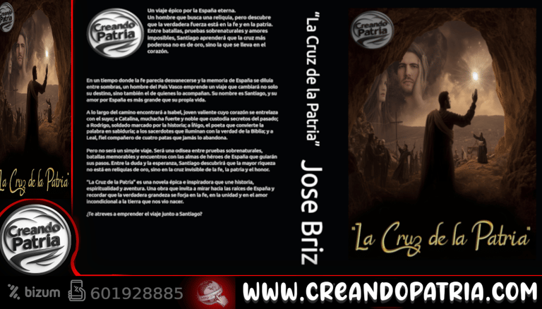 LIBRO 👉 LA CRUZ DE LA PATRIA ✝️ La Novela Épica que une Fe, España y Destino | Historia y Misterio