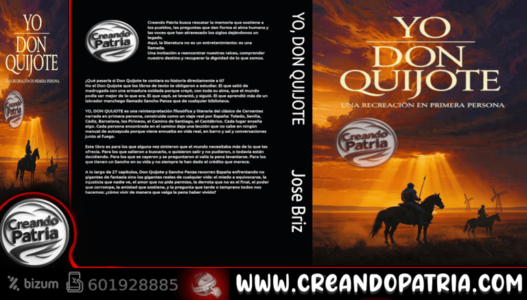 YO, DON QUIJOTE ✍️ Una recreación en primera persona ✍️ Una reinterpretación filosófica