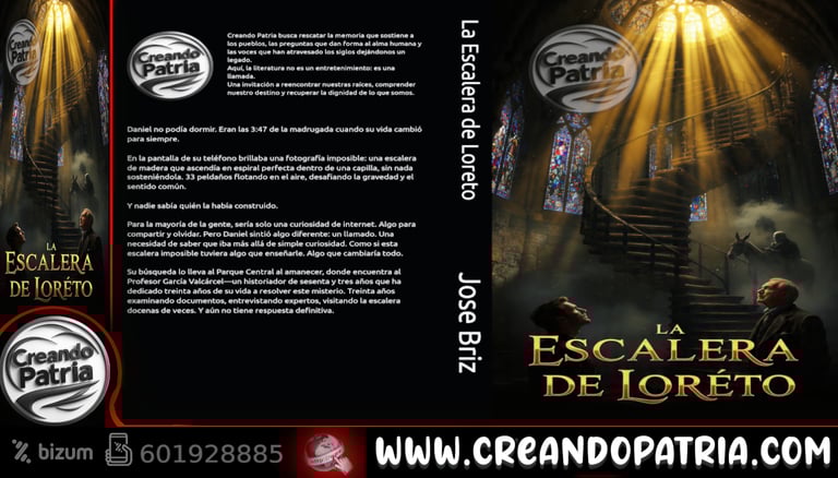 La Escalera de Loreto ✍️ Buscando la Verdad Entre la Fe y la Razón 🎙️LIBRO 2026 CREANDO PATRIA