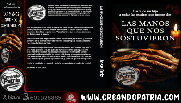 "LAS MANOS QUE NOS SOSTUVIERON" Carta de un hijo a todas las madres que fueron dos. ✍️ LIBRO 2026