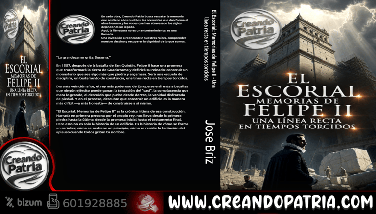 El Escorial: Memorias de Felipe II - Una línea recta en tiempos torcidos ✍️ La (1557-1598) LIBRO