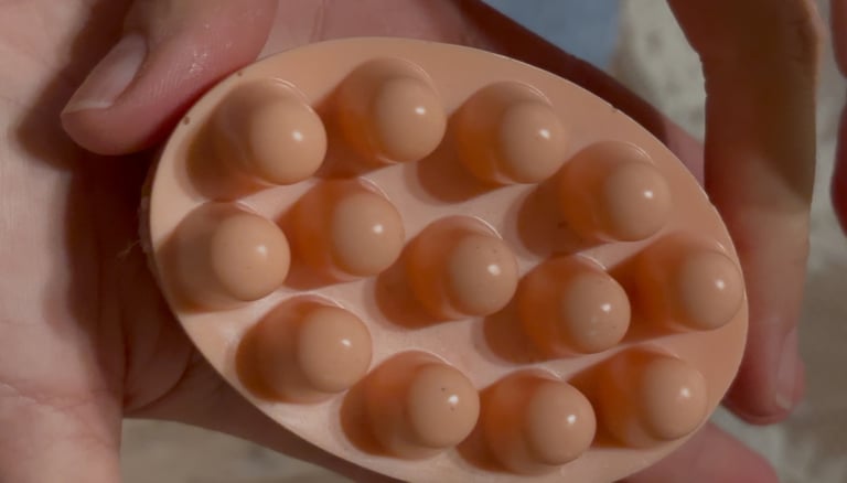 sabonete artesanal de baunilha