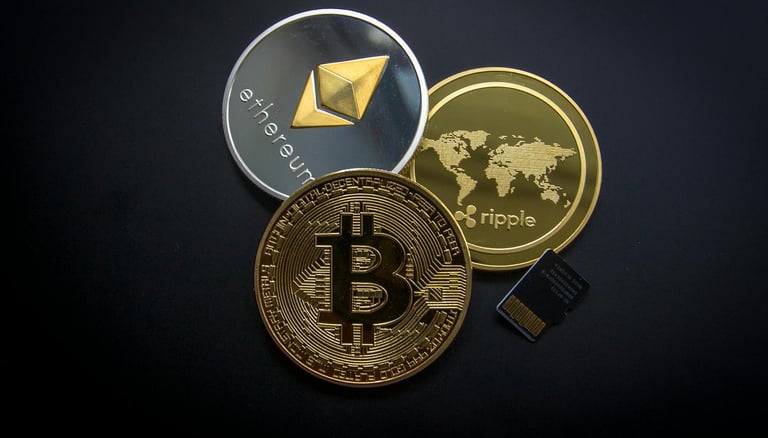 bitcoin ethereum and xrp for representing cryptocurrency