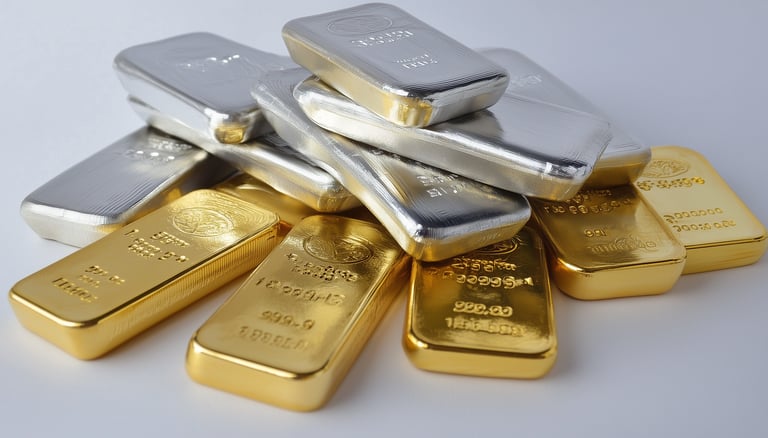 high quality gold and silver bars for investing