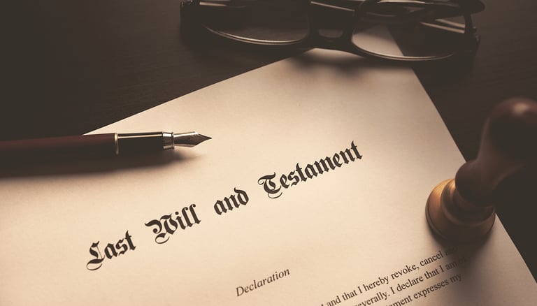 last will and testament for legacy planning