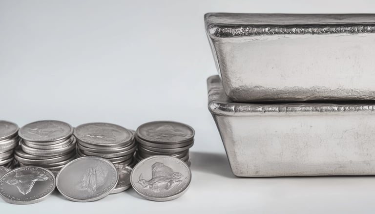 silver bars vs silver coins