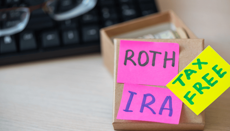 post it notes for a tax free roth ira