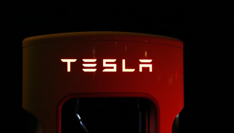 tesla charge station for stock analysis