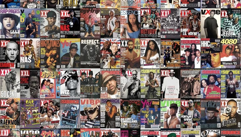 Independent artist community and music culture campaign visual