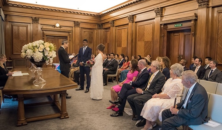 old marylebone town hall wedding photographer