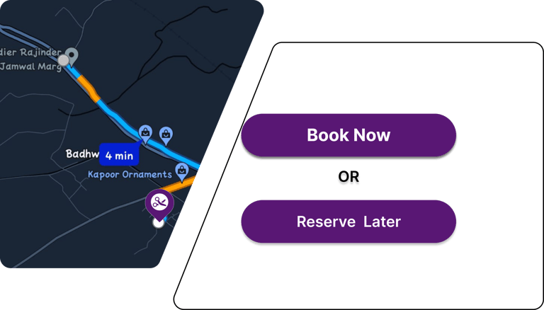 Book with Groomr (formerly as gofashionr) online or Resrve later, A map showing of Groomr app