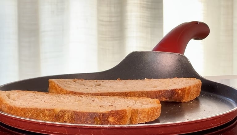 Toast the bread for your avocado toast