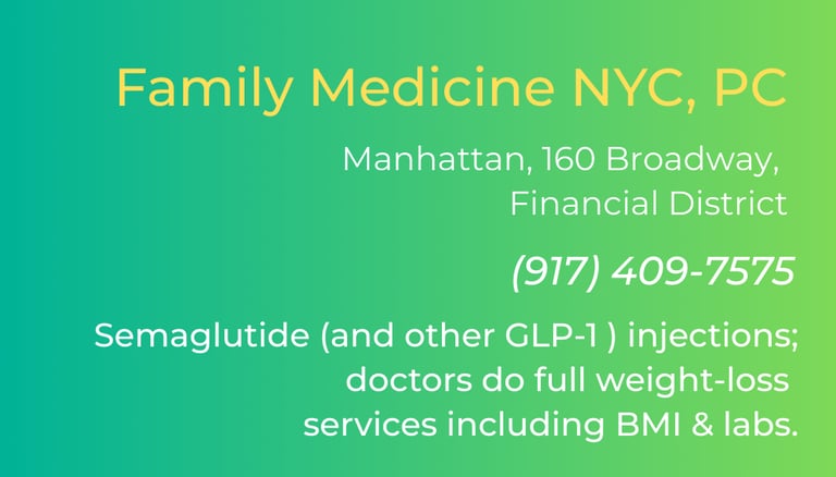NY Semaglutide Cinic