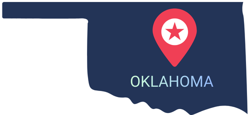 Map of Oklahoma