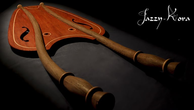 Table d'harmonie brut de la jazzy-kora