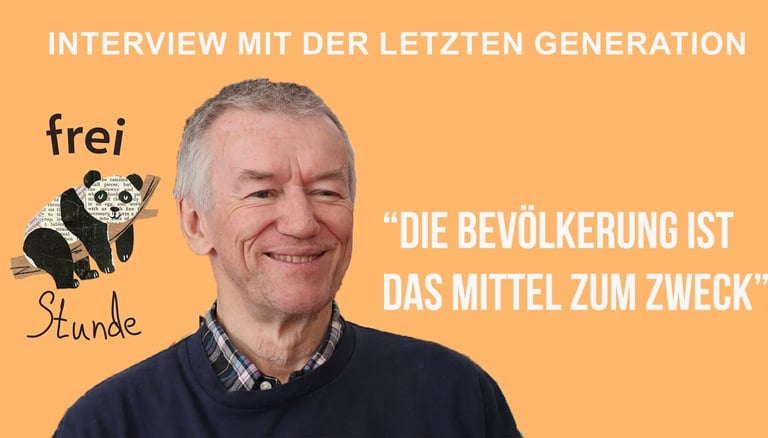 YouTube-Video Interview Klimakleber