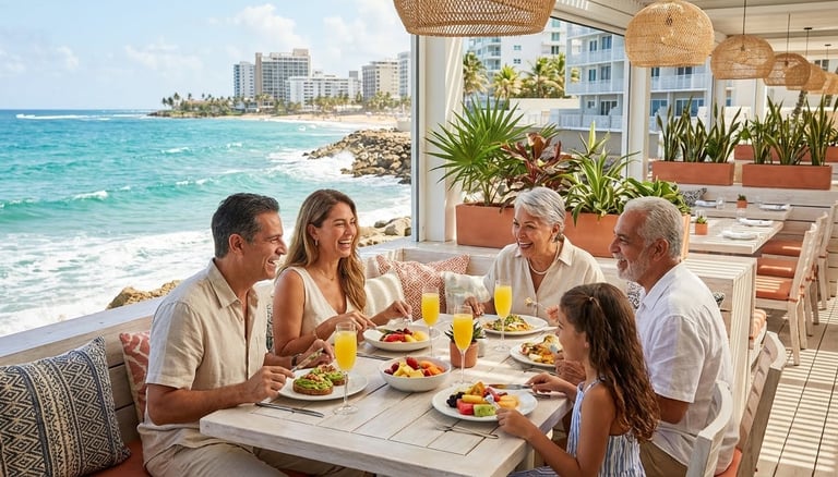 condado puerto rico family dinner 