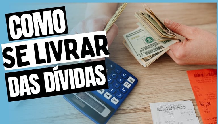 imagem ilustrativa de como se livrar das dividas