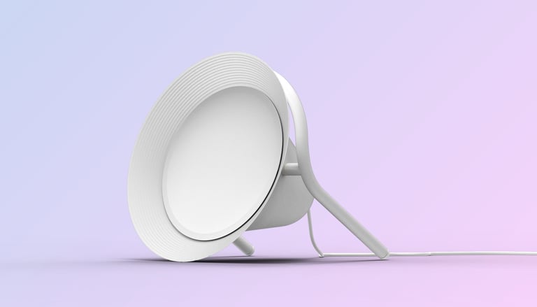 dream machine, lampe à hypnose à nantes avec christophe meunier energeticien