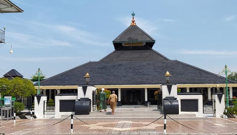 Mosque of Demak, Central Java Indonesia
