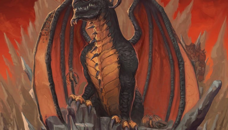 World of Warcraft DnD Fantasy Dragon Creature Commission