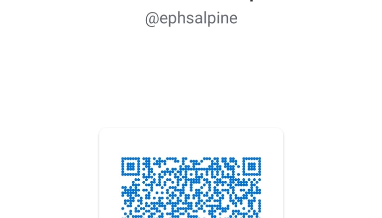 EPHS Alpine Venmo QR Code