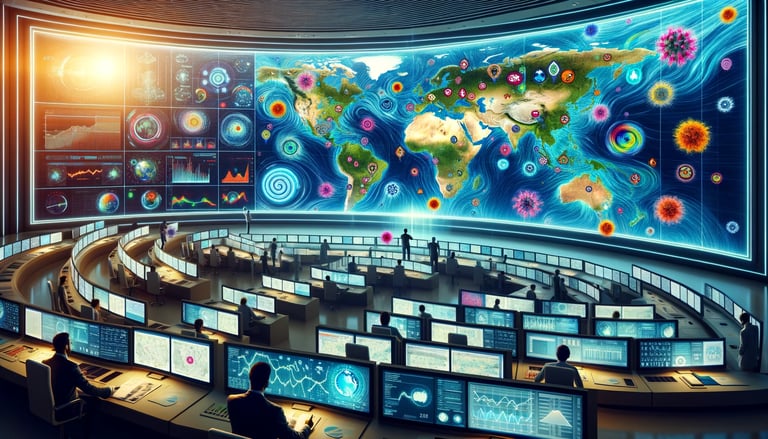 A future where we can predict disease outbreaks as straightforward as predicting the weather.