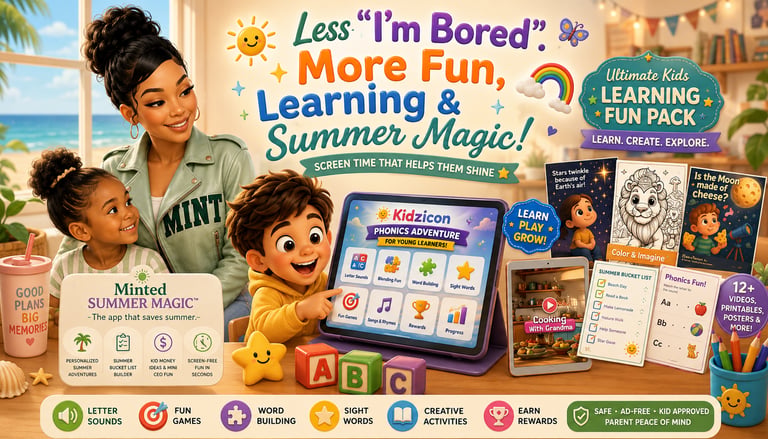 How Do I Keep the Kids Busy Without Losing My Mind?