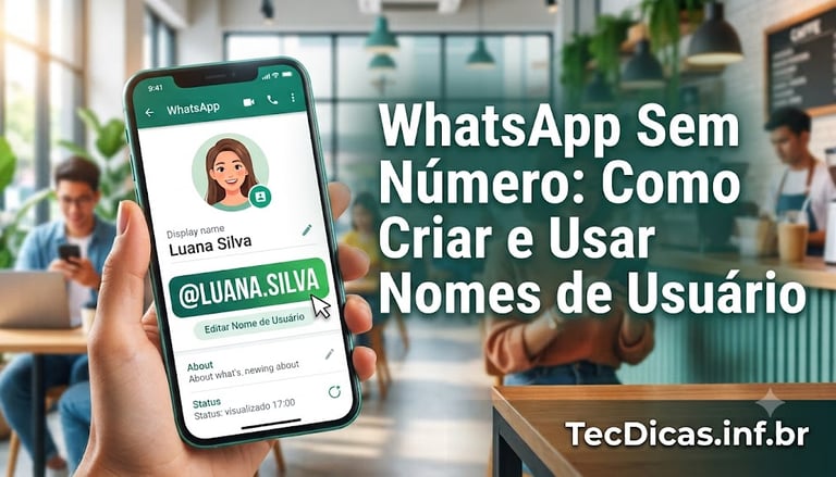WhatsApp Sem Número: Como Criar Nome de Usuário (Usernames)