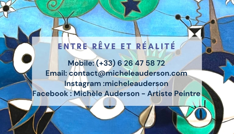 Carte de visite artiste peintre - martyproductions