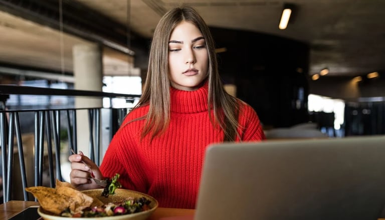 Estresse afetando a alimentação de forma inconsciente no dia a dia