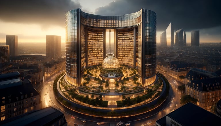 Tour de bureaux à Paris La Défense