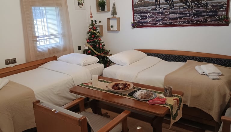 Nakou's House sofa extra bed