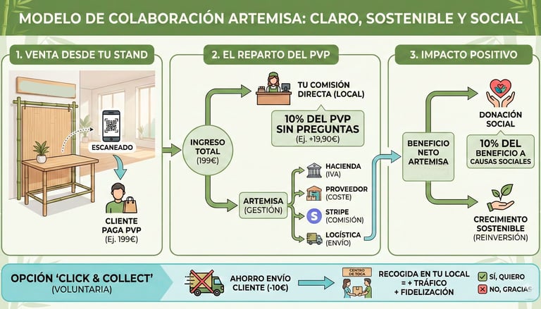 Funcionamiento artemisa mobiliario para negocios