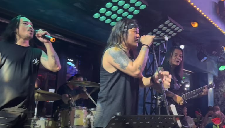 Groupe de rock Philippin