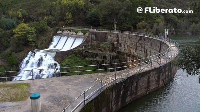 antiga barragem do Alto Ceira