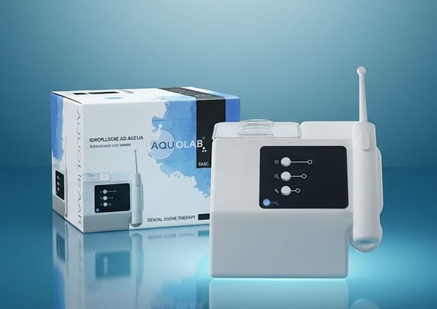 Aquolab dental jet with ozone for the protection of the gums