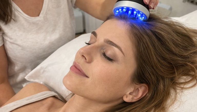 Behandlung gegen Haarausfall