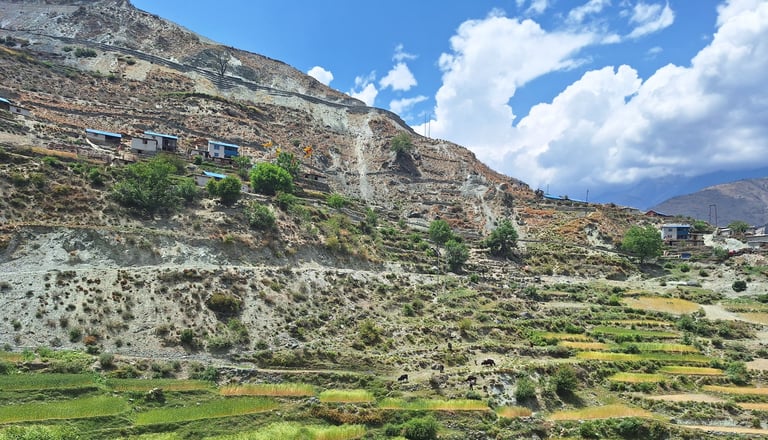 nepal trekking landscape