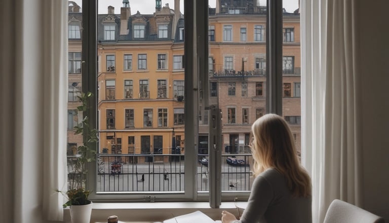 white and black abstract painting